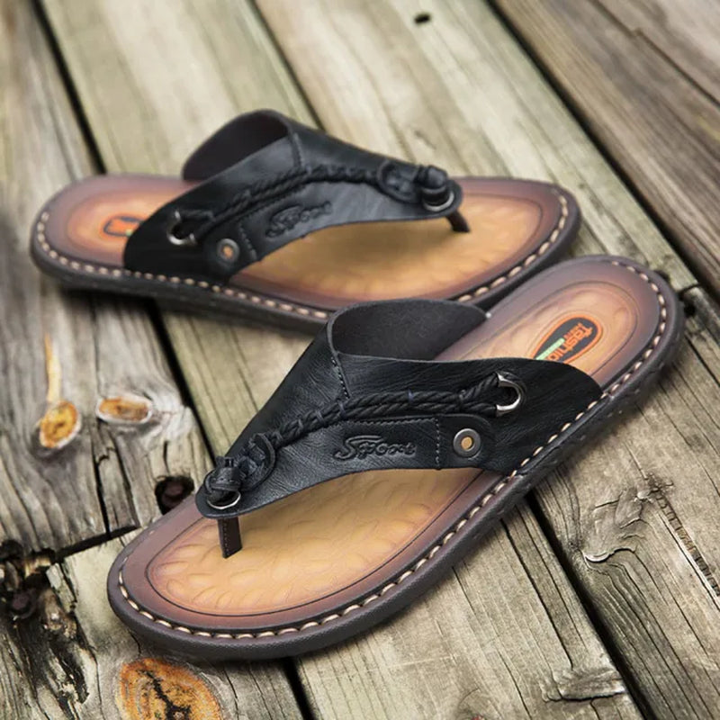 Handmade Leather Slippers