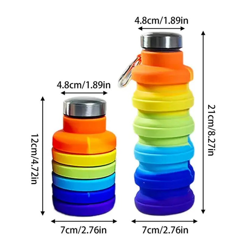 Collapsible Sports Water Bottle