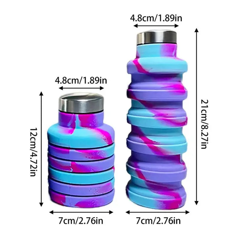 Collapsible Sports Water Bottle