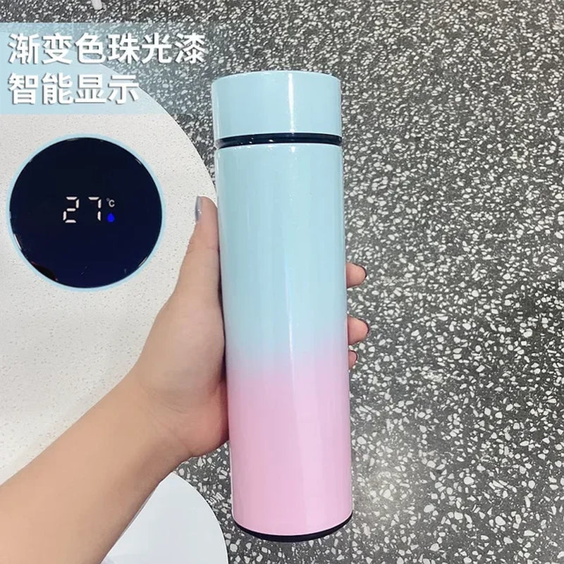 Smart Thermos Bottle LED Temperature Display 