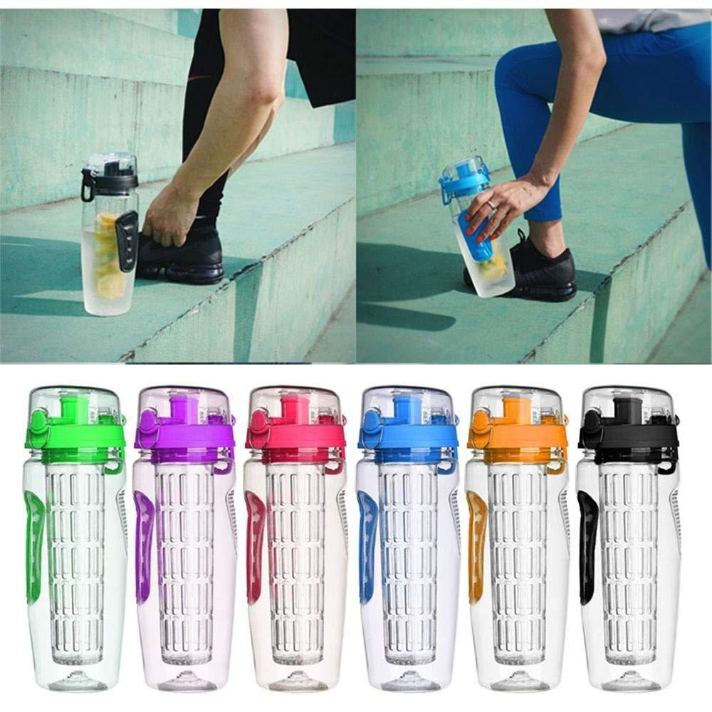 Water Fruit Bottle BPA Free Plastic Sport Fruit Infuser