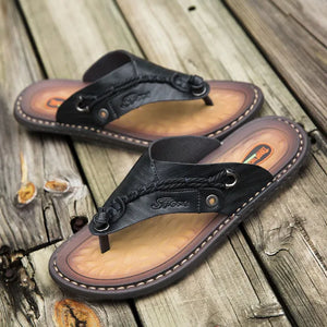 Handmade Leather Slippers 