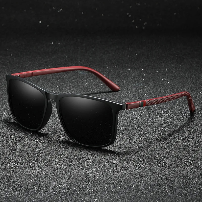 Polarized Sunglasses Men Ultra Light Sun Glasses 