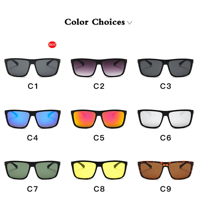 Men's Rectangle Sunglasses 