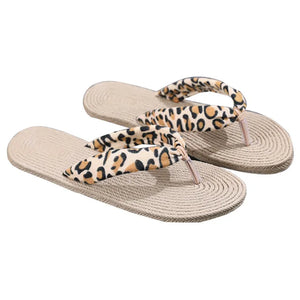 Sandals Women 2022 Summer Floral Flip Flops 