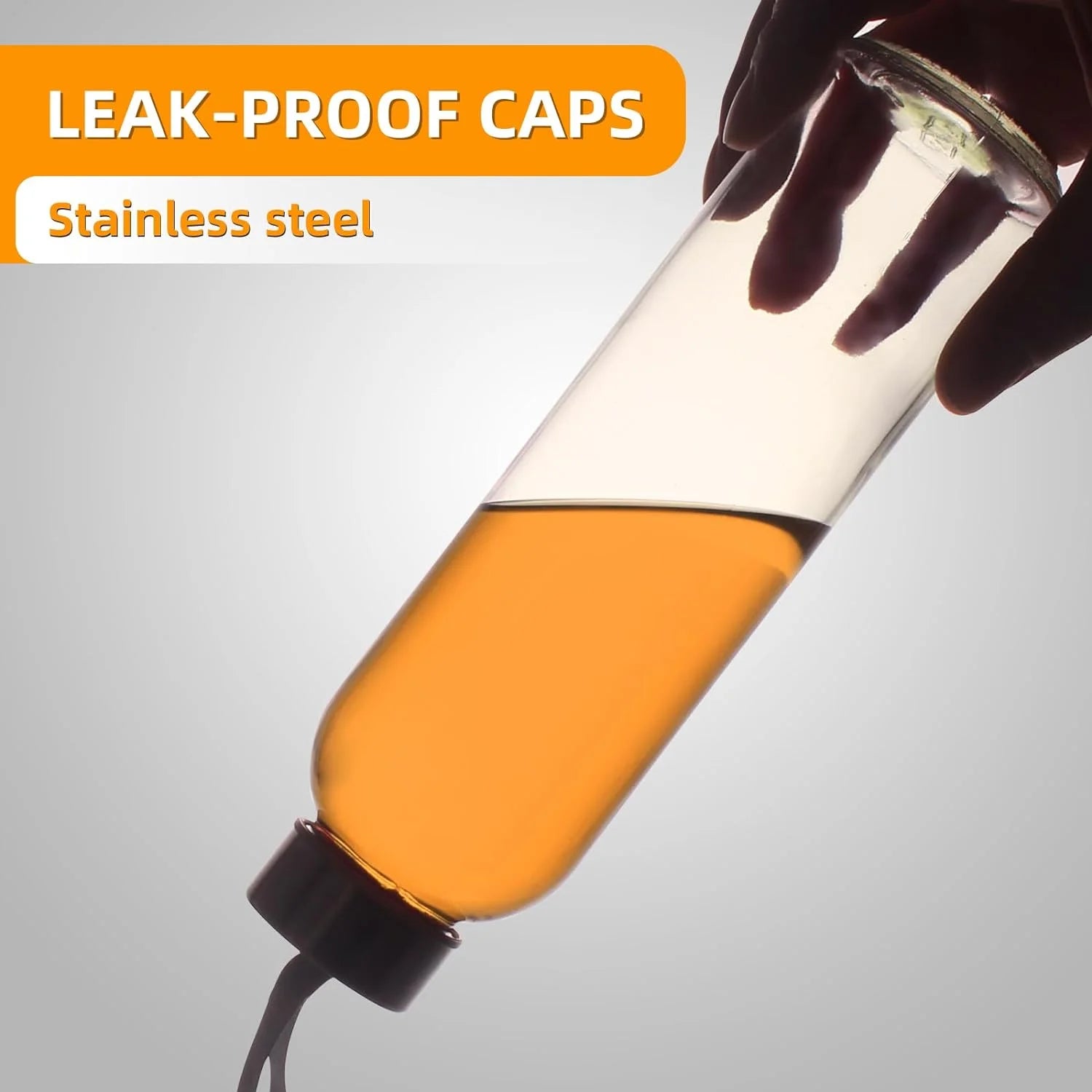 Portable Glass Water Bottles