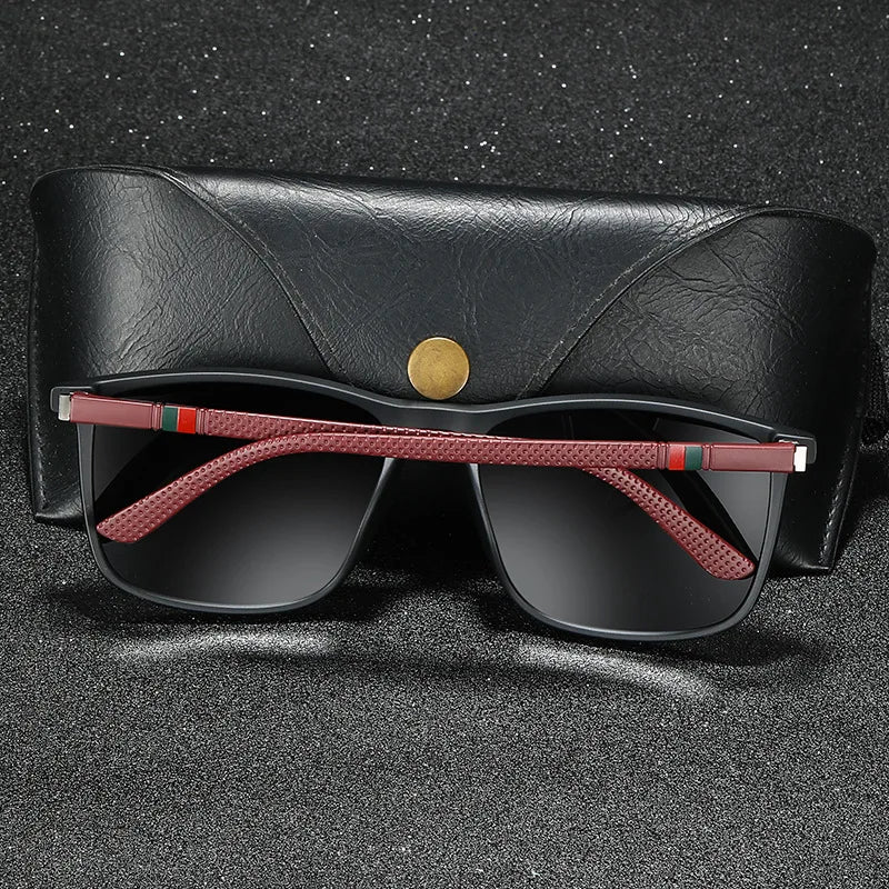 Polarized Sunglasses Men Ultra Light Sun Glasses 