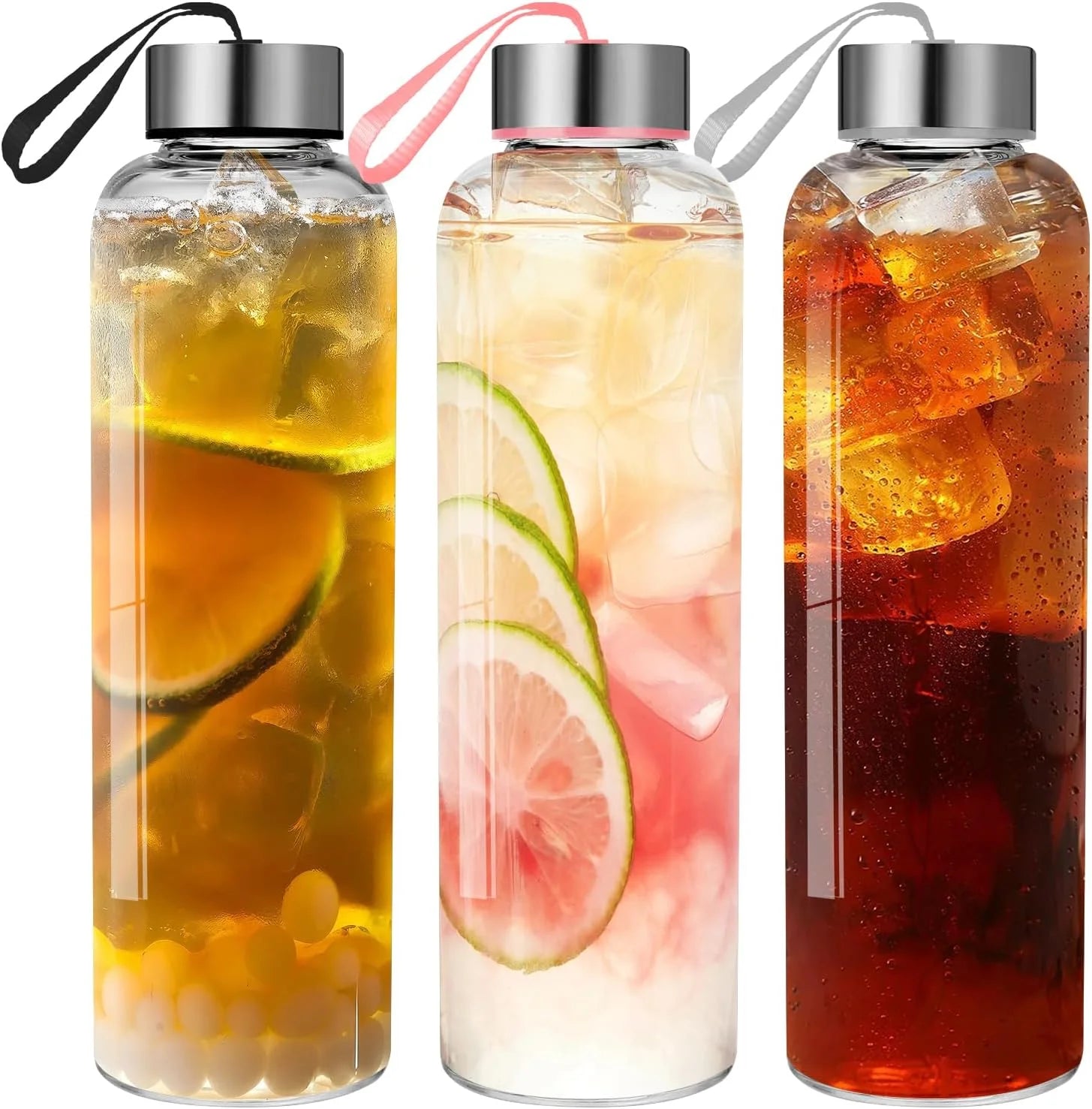 Portable Glass Water Bottles